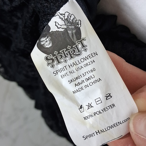 Spirit Black Lace Ruffle High-Low Skirt - Picture 9 of 9